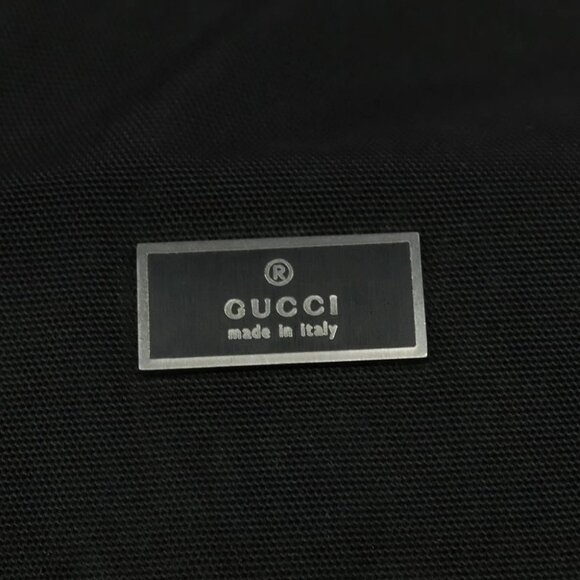 GUCCI Shoulder Bag Nylon Black 019 0340 Auth 134971 - Picture 3 of 16